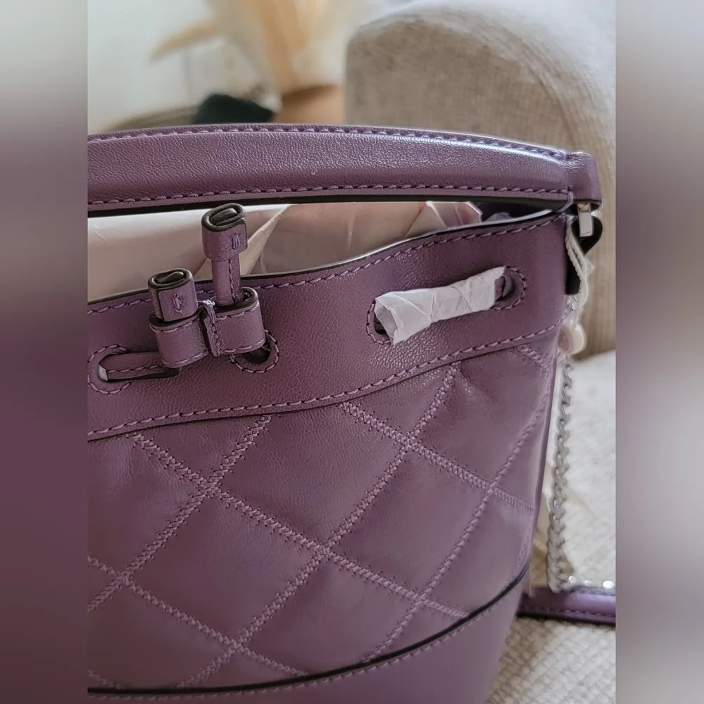 Tory Burch Willa Mini Bucket Bag NWT - Picture 9 of 15